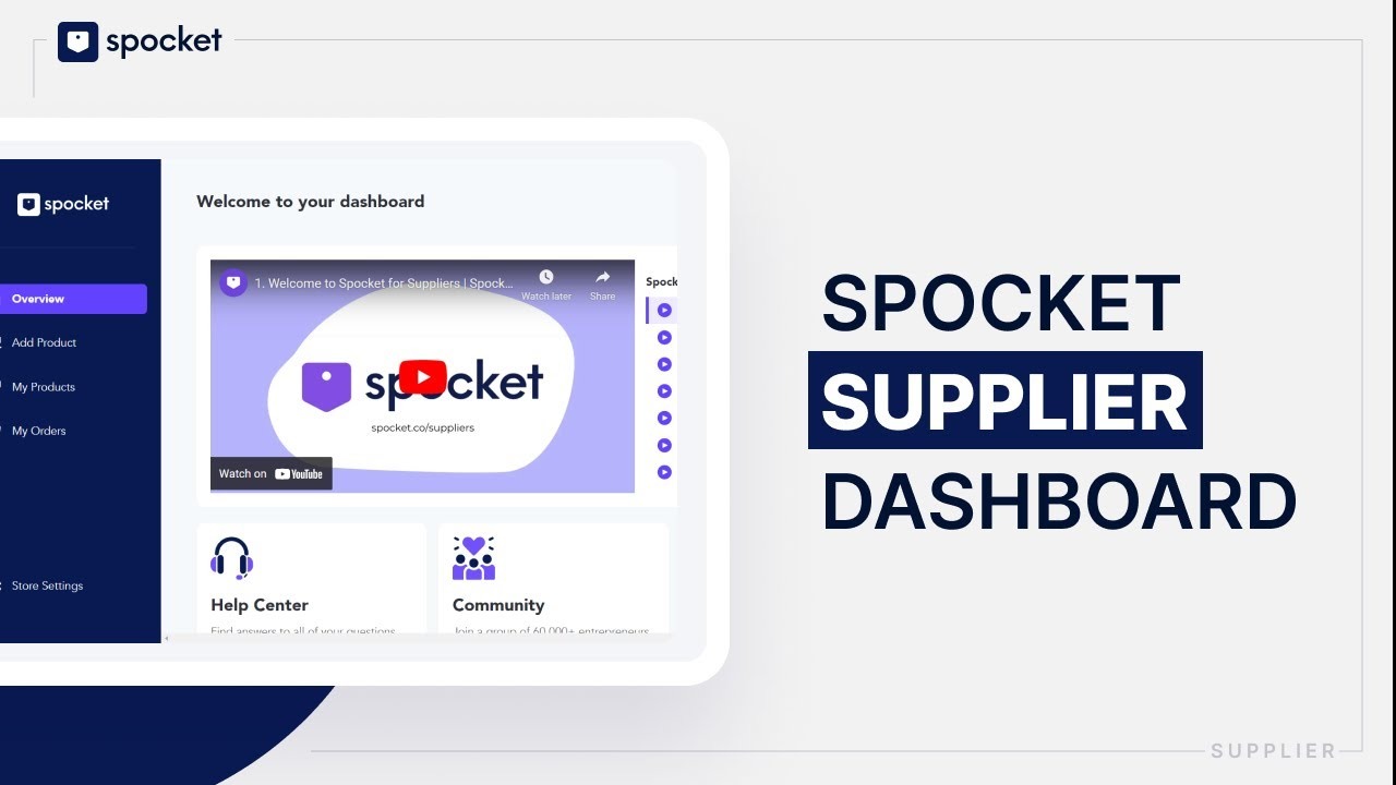 What is Spocket Supplier Dashboard? Become a Dropshipping Supplier in 2024