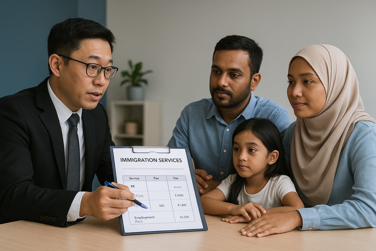 Cost Breakdown: Typical Fees for Singapore Immigration Consultants (2026)