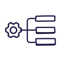 Engrenage avec arborescence workflow