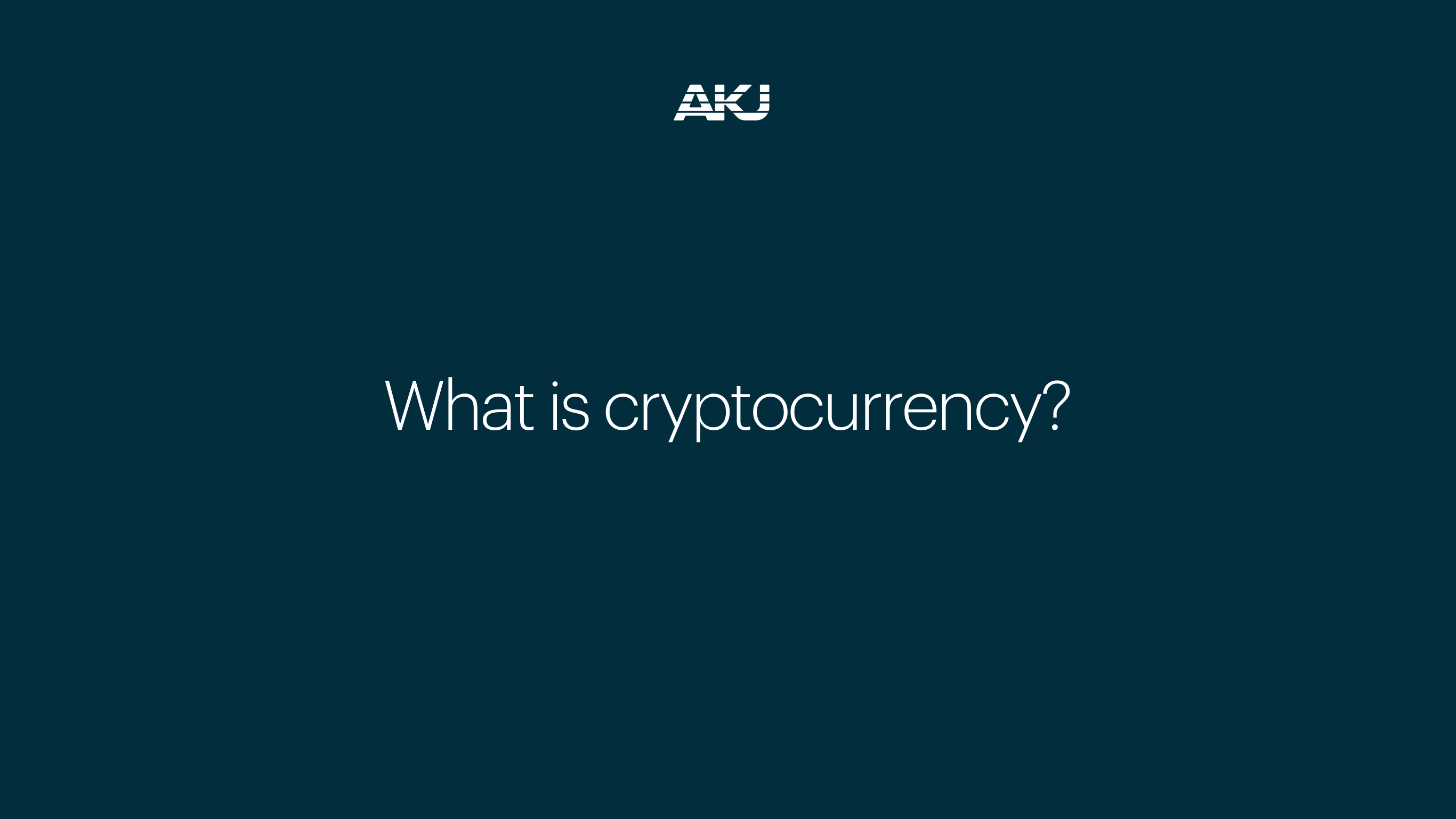 What is Cryptocurrency? 