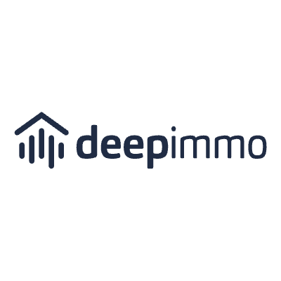 This is the logo of the companyDeepimmo