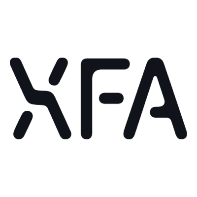 This is the logo of the company XFA
