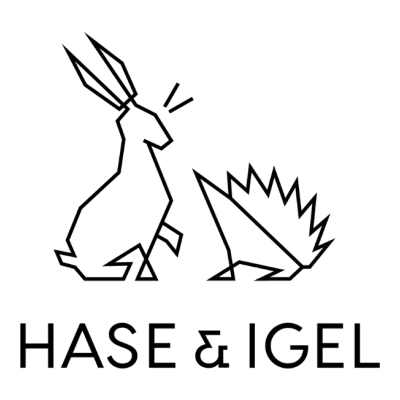 This is the logo of the companyHaseundIgel