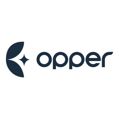 This is the logo of the companyOpper AI