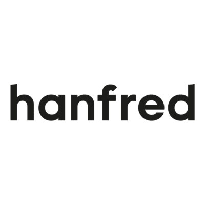 This is the logo of the company Hanfred