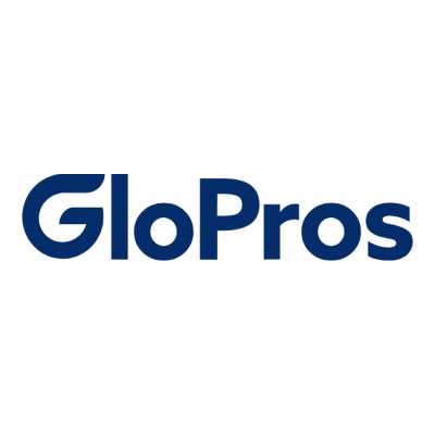 This is the logo of the company GloPros