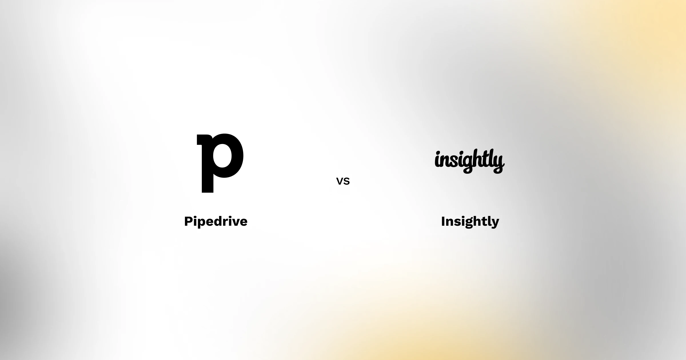 Pipedrive vs Insightly: Which Pipeline CRM Software Is Better for Startups in 2024?