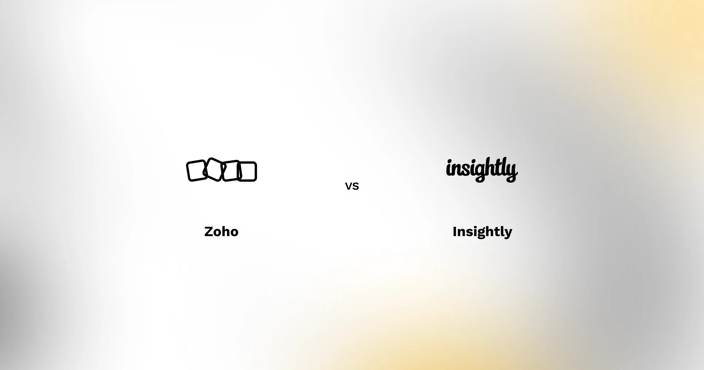  Zoho vs Insightly: A Comprehensive Comparison for Small Businesses