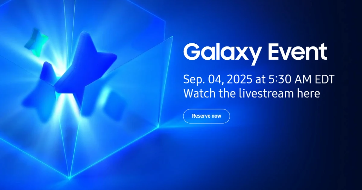 Samsung Confirms September 4 Galaxy Event