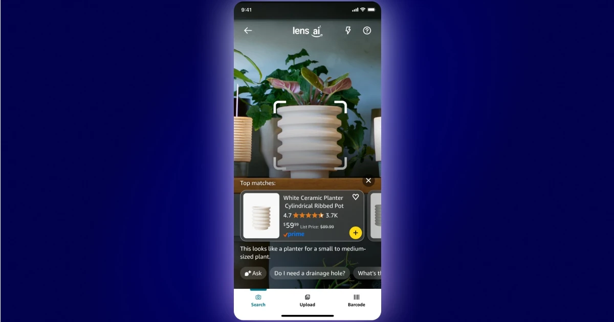 Amazon Introduces Lens Live: The AI Shopping Assistant