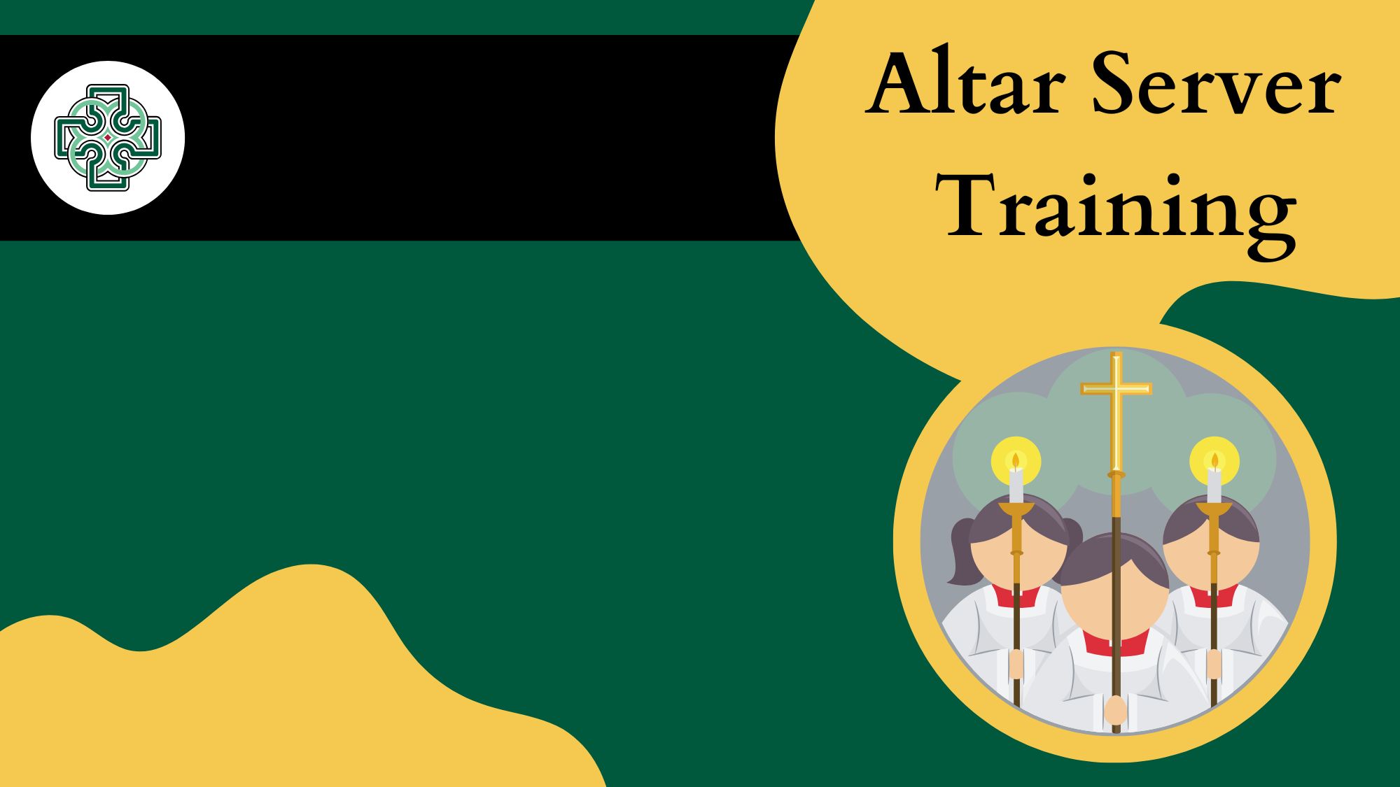 Altar Server Training for Cross and Candle Bearers will be offered on February 26 and February 28, inviting new and experienced youth and adult servers to deepen their service to the liturgy while encouraging veteran servers to help mentor new volunteers.