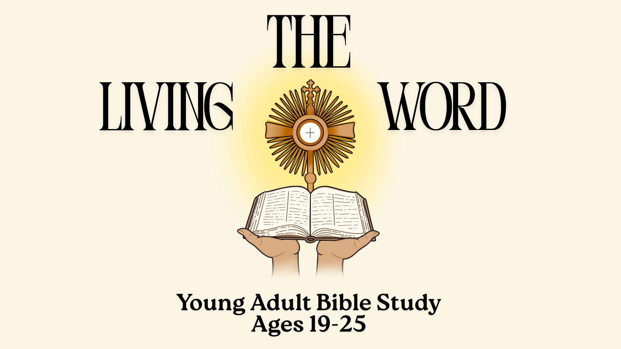 The Living Word invites young adults ages 19–25 to gather every other Sunday after the 8:30 AM Mass to dive deeper into Scripture, grow in faith, and build community together.