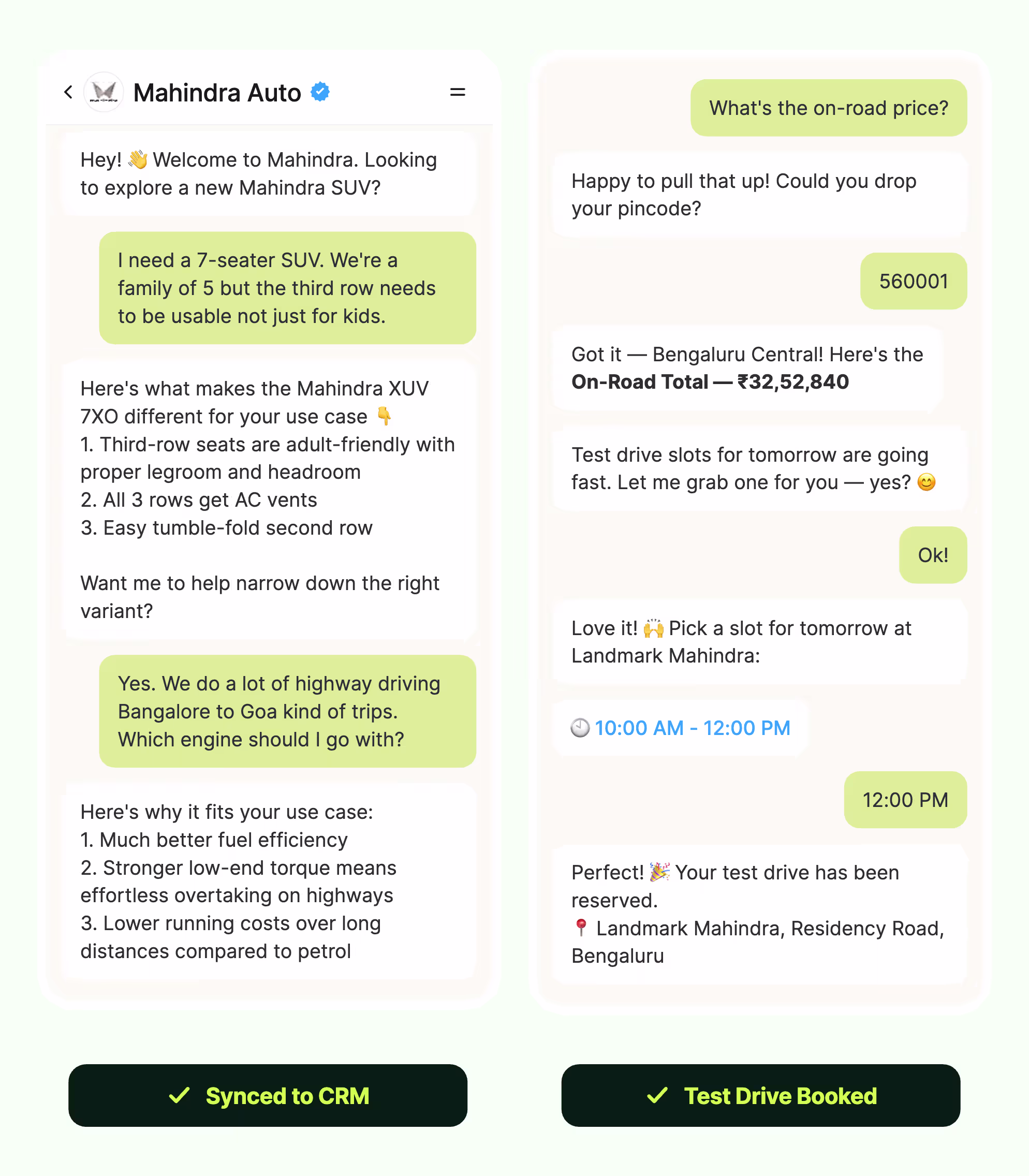 Chat screenshot