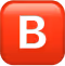 Red square icon with a white capital letter B in the center.