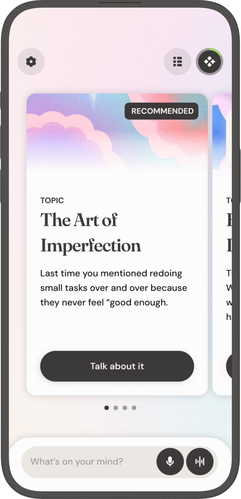Ally App – recommended topic