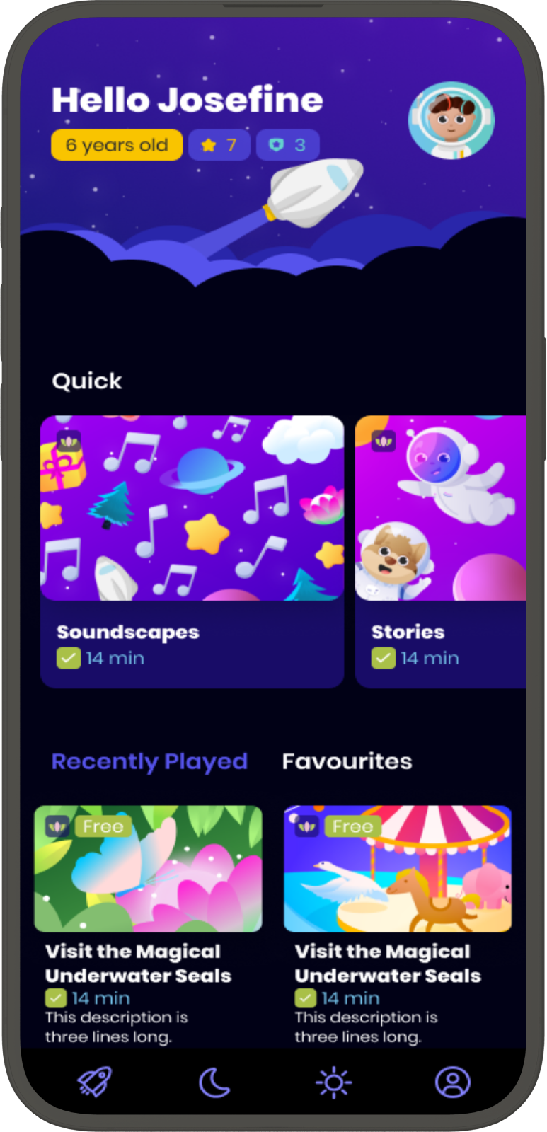 Aumio App – home