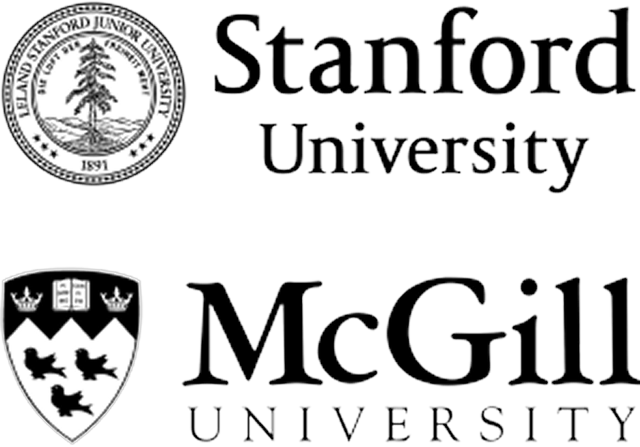Logos der Stanford University und der McGill University