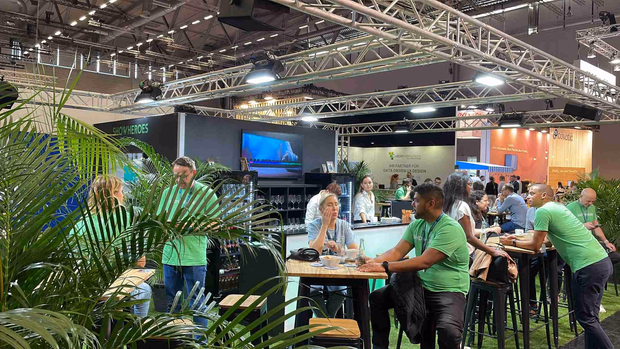 Showheroes Group exhibition presence at DMEXCO 2023