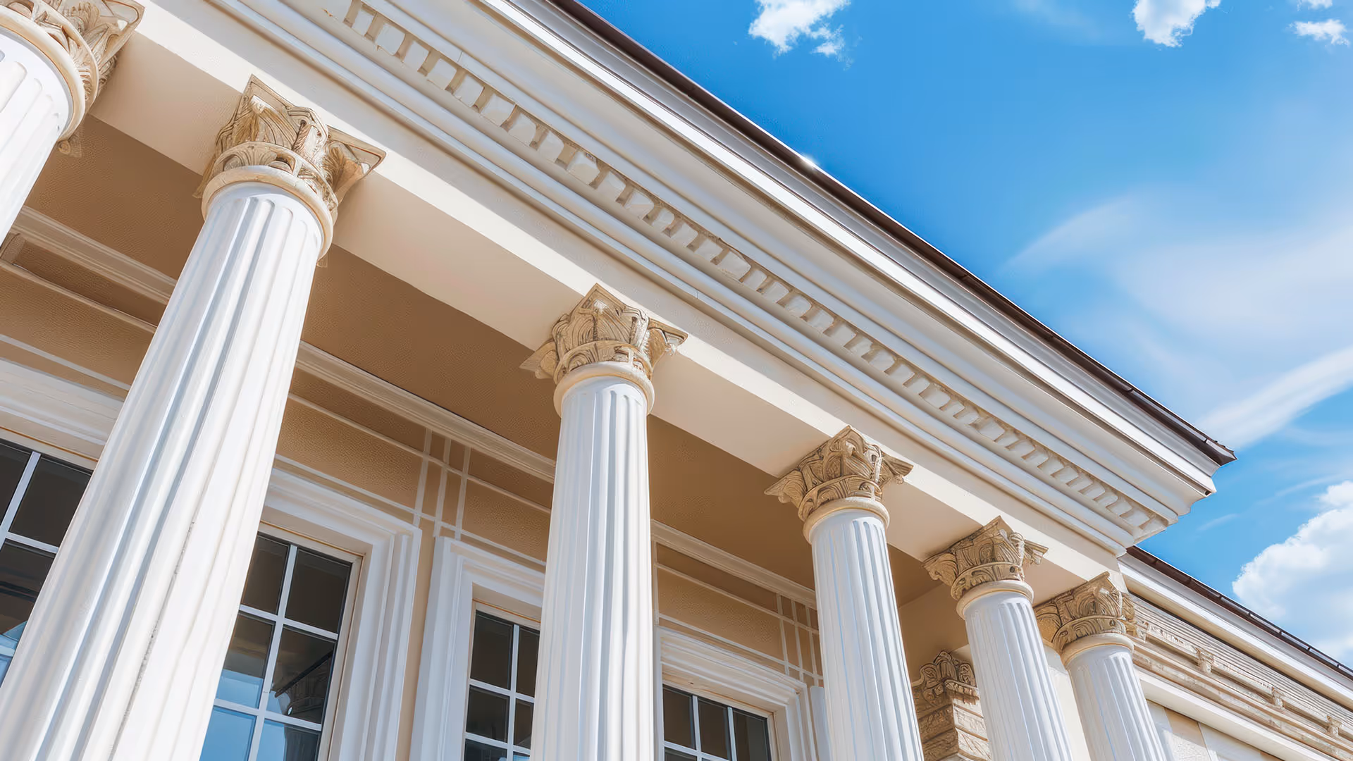 Front of federal tax building