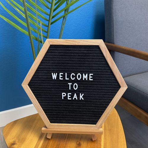 peak sonoma welcome sign