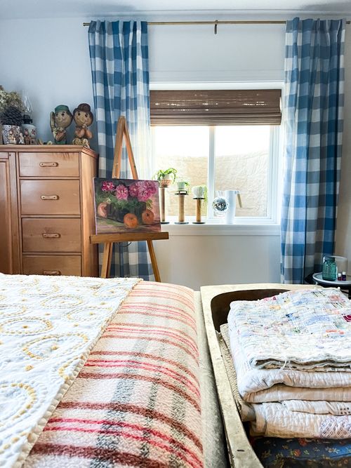 No-Drill Woven Blinds