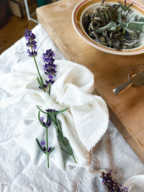 DIY Dried Flower and Herb Sachets