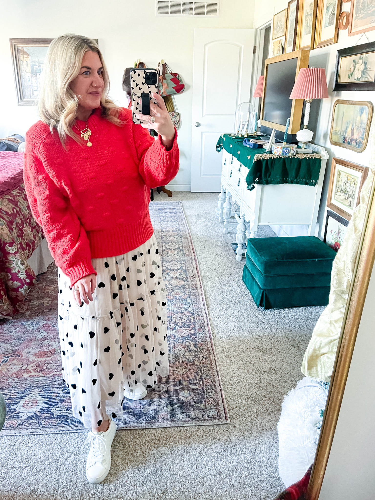 Thrifted Valentine's Day Outfit Inspiration