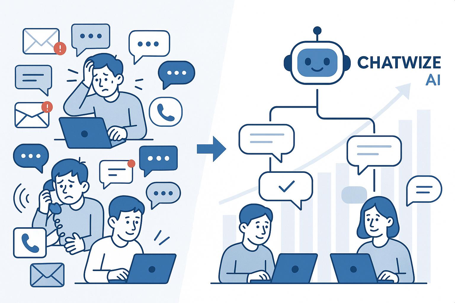 Chatwize.ai From Overloaded Inboxes to AI Customer Support That Scales
