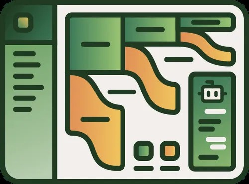 This is an icon representing the Analytics Assistant tool