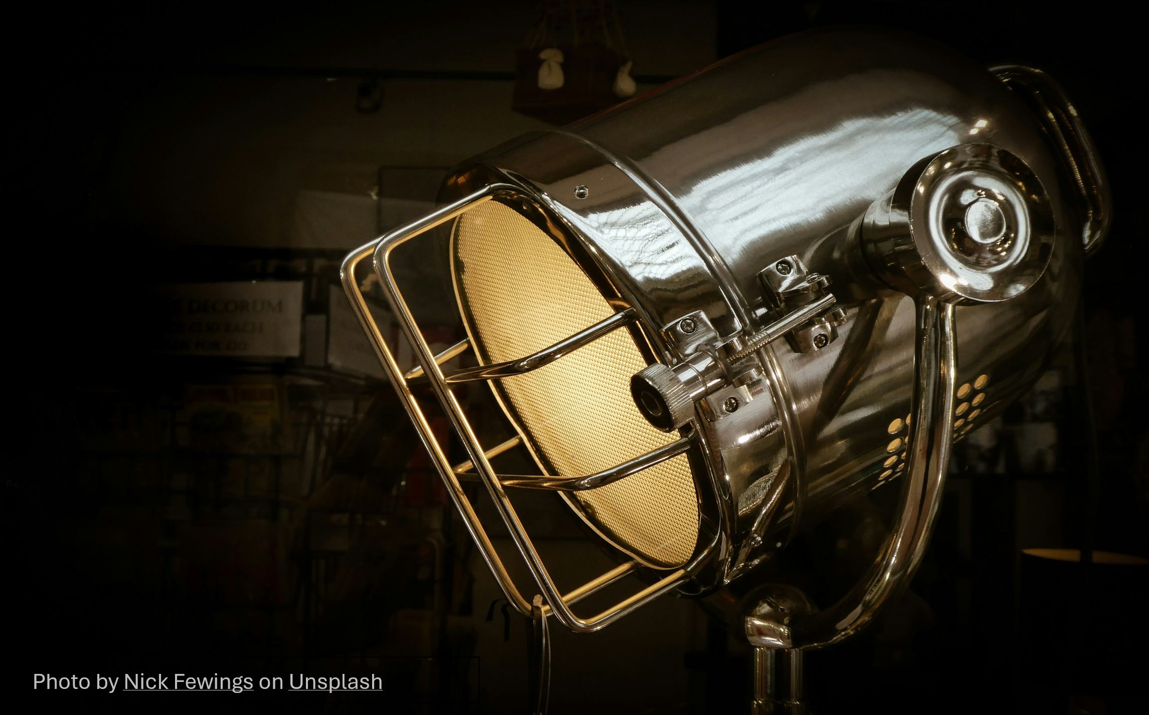 This is a picture of a spotlight