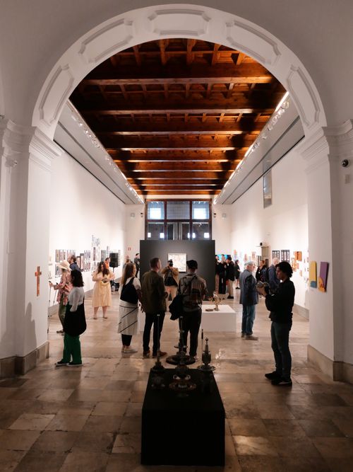 Opening of 'Los Raros Las Raras' in Valladolid, Spain