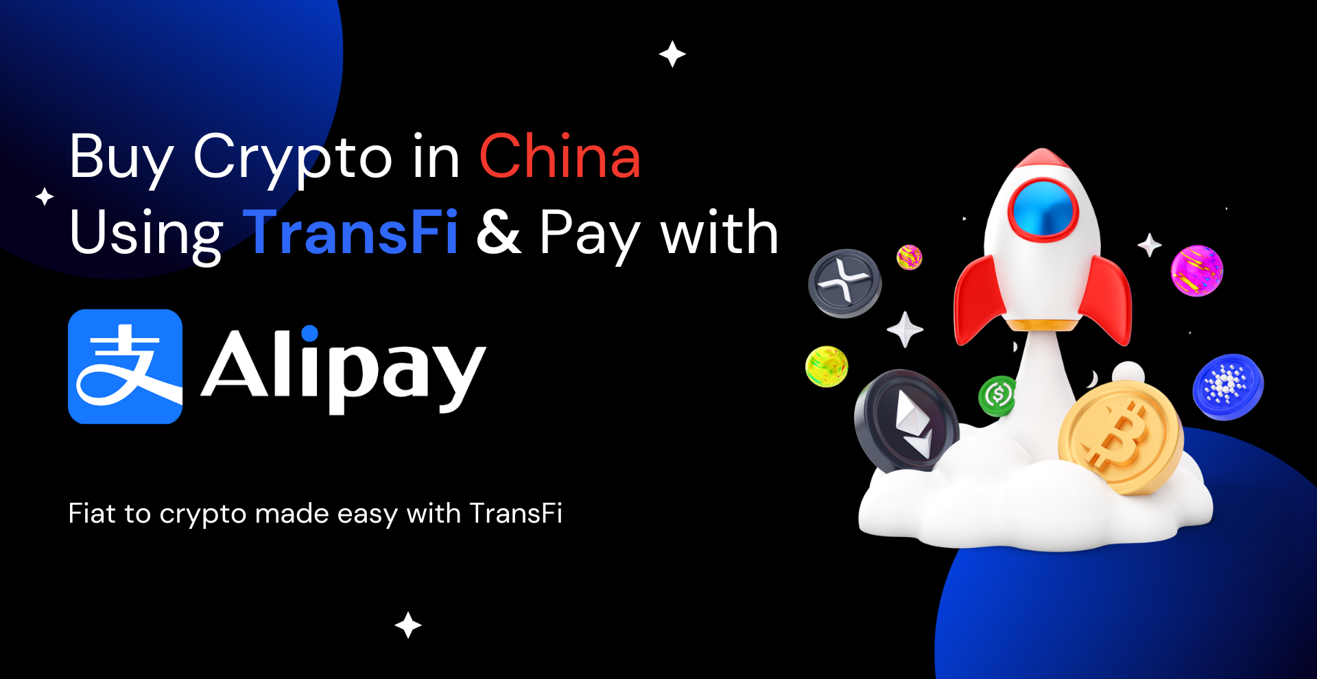 TransFi now supports China by enabling crypto onramps using Alipay