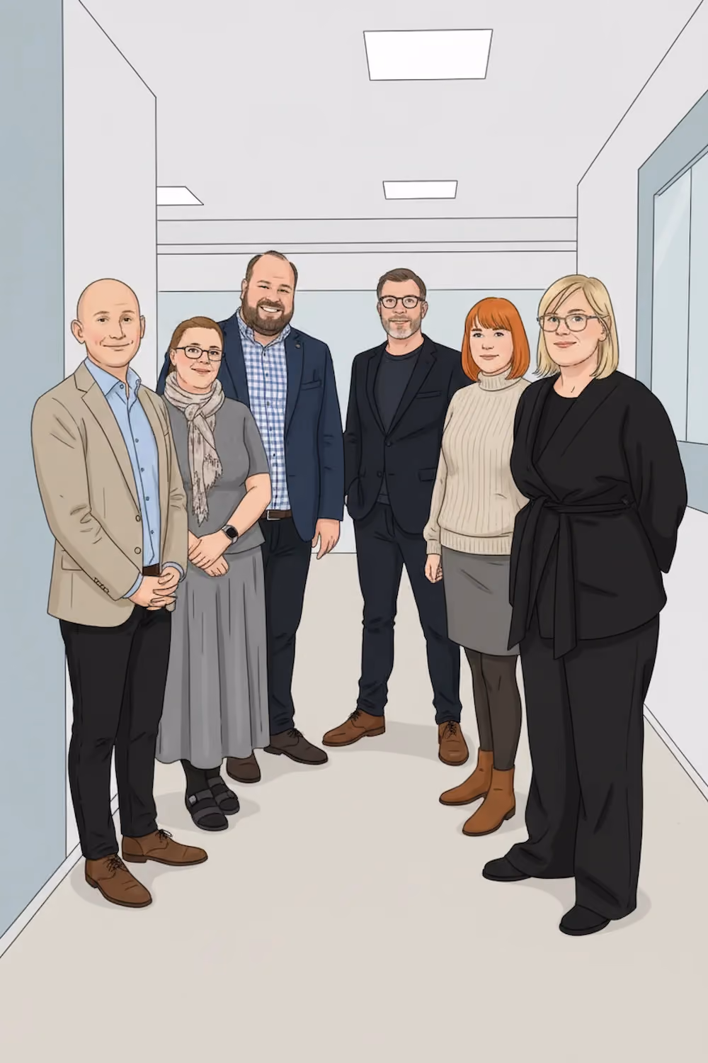 Besök från Huddinge kommun