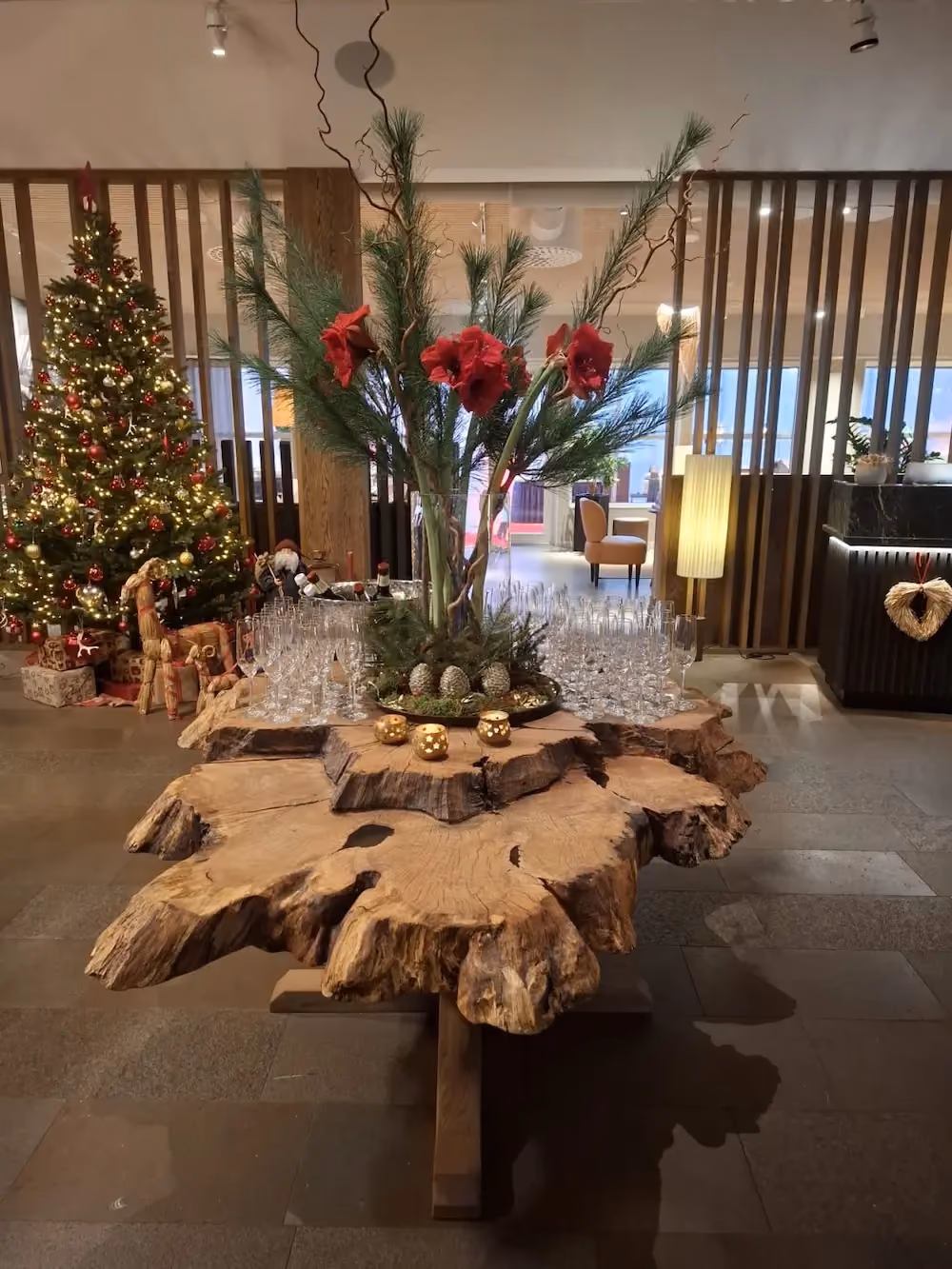 Julbord med våra familjer