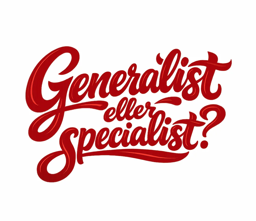Generalist eller specialist?