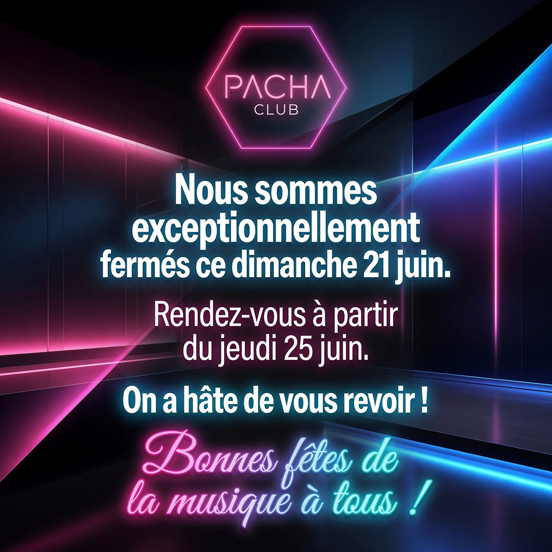 FERMETURE EXCEPTIONNELLE