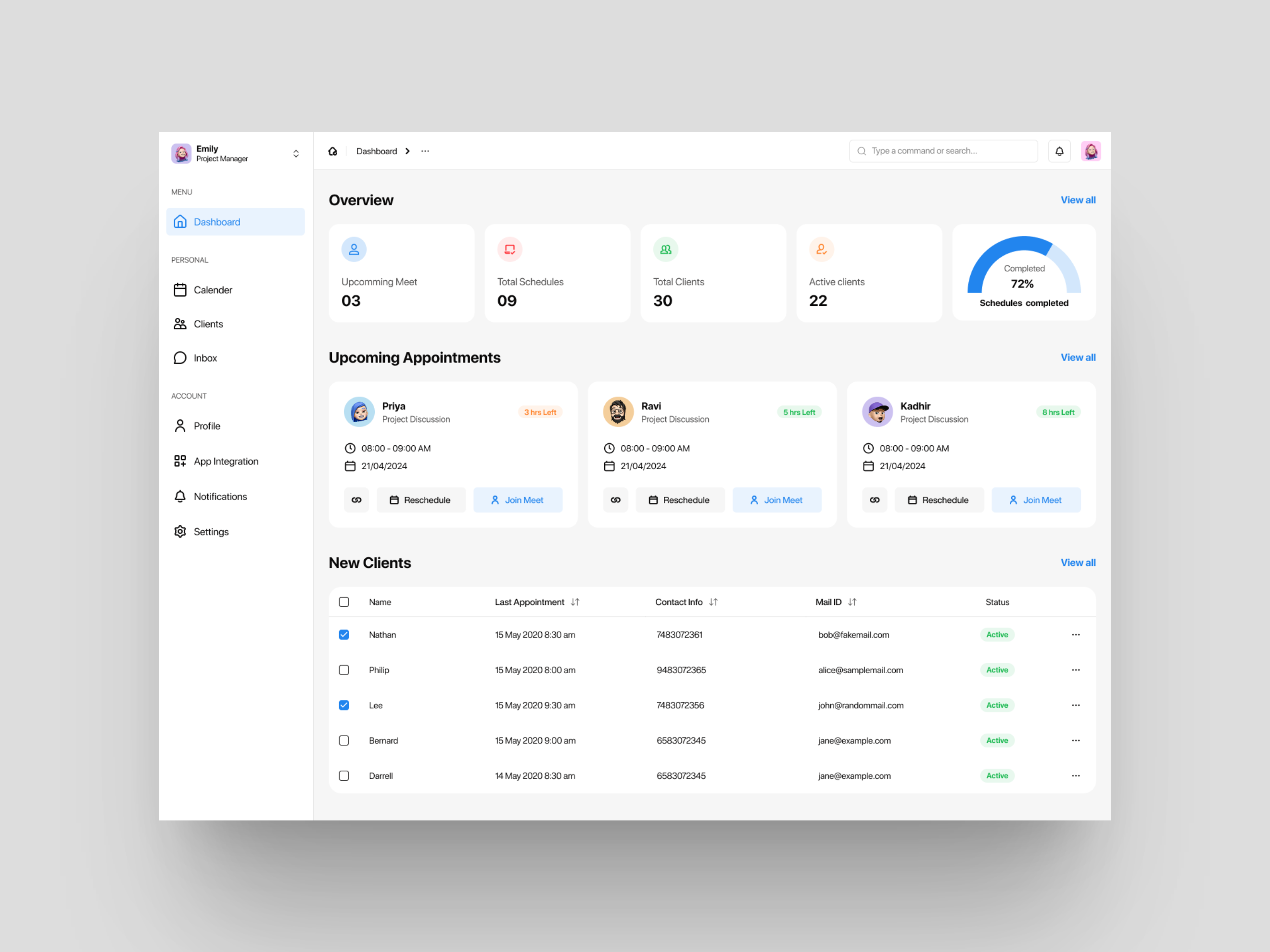 SAAS Dashboard