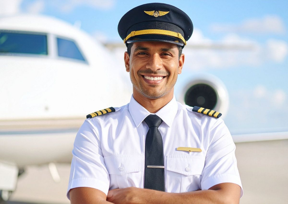 Savannah Aviation blog illustration: How to Earn Your Four Stripes as a Captain of Plane
