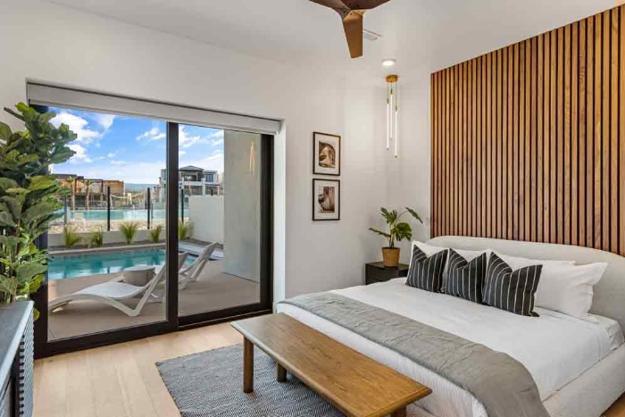 Bedroom view co-ownership homes