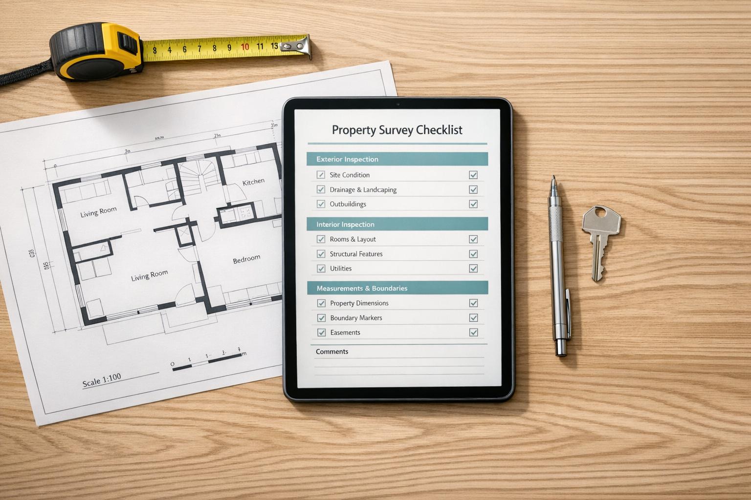 Property Survey Checklist Generator