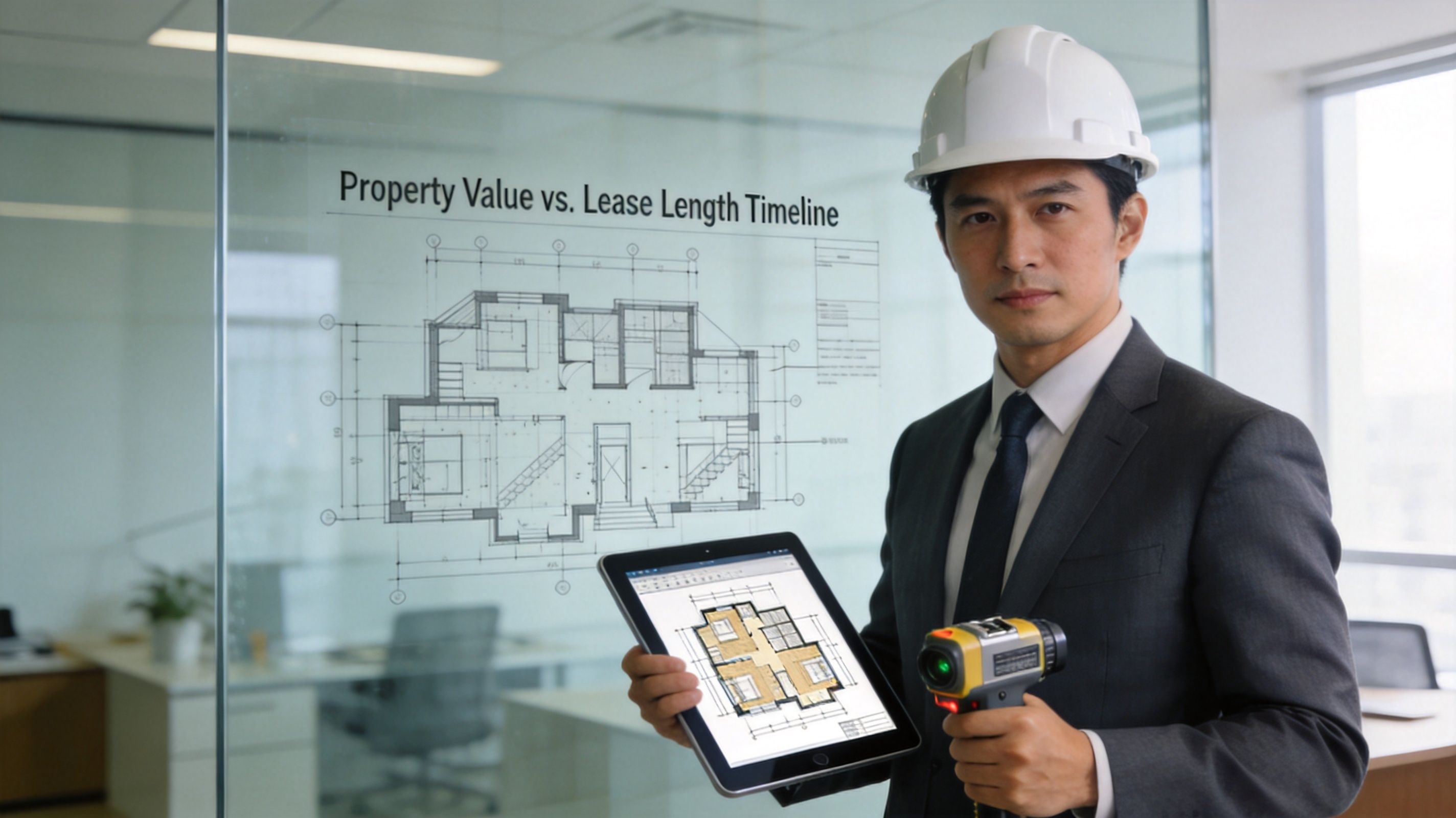 Accredited surveyor advising a leaseholder on ground rent and lease extension valuation