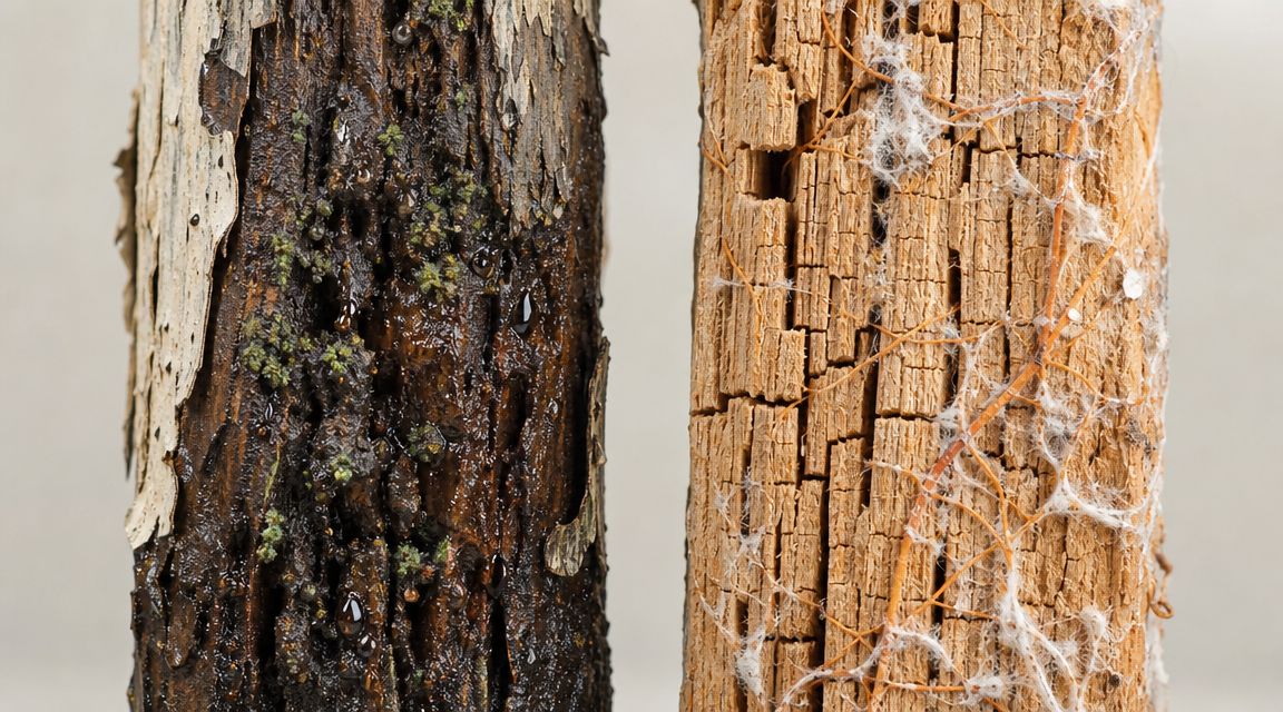 Wet Rot vs Dry Rot: A Homeowner's Guide to the Signs