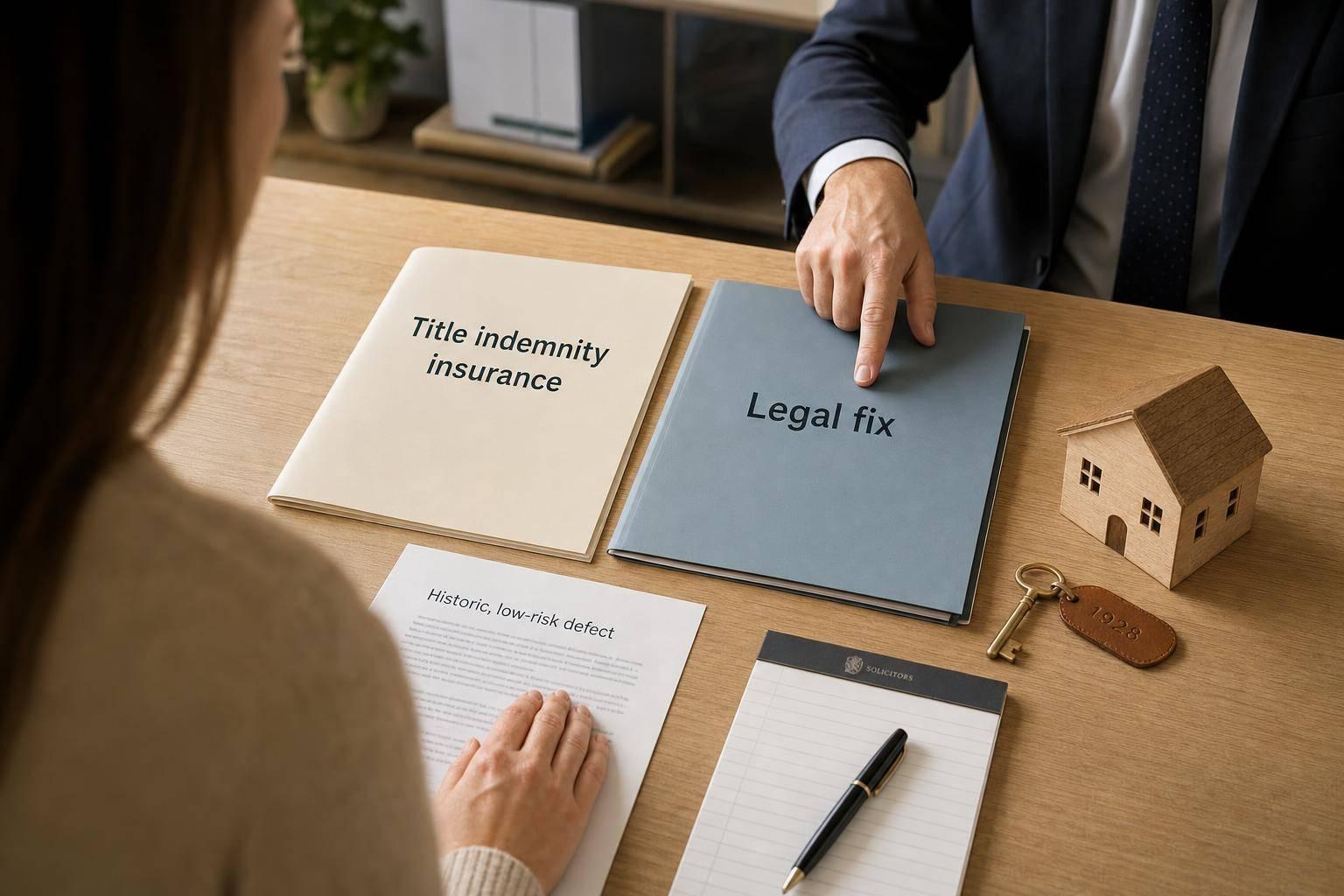 When to Use Title Indemnity Insurance