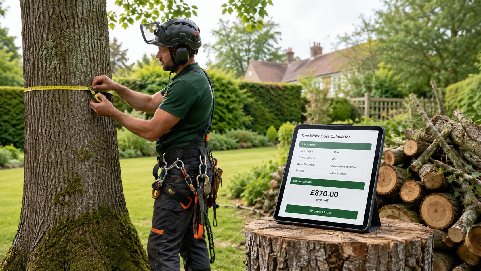 Tree Removal Cost Calculator UK: Get Accurate 2026 Prices