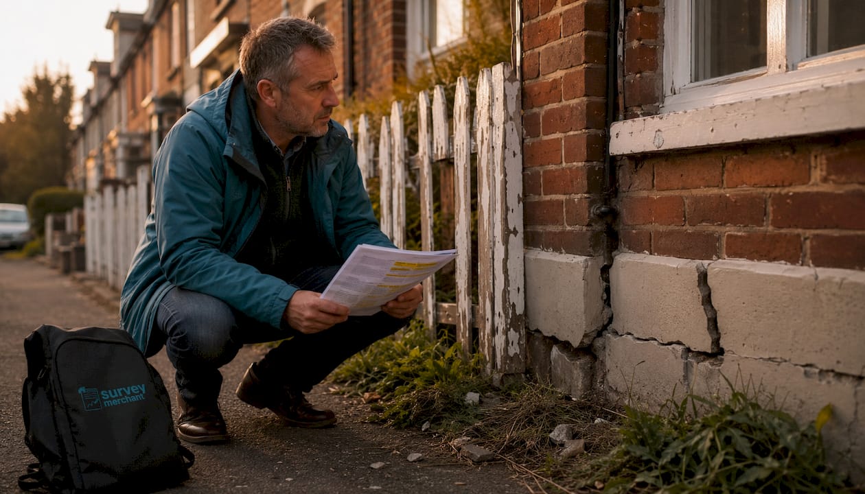 Property survey red flags: what UK buyers must do next