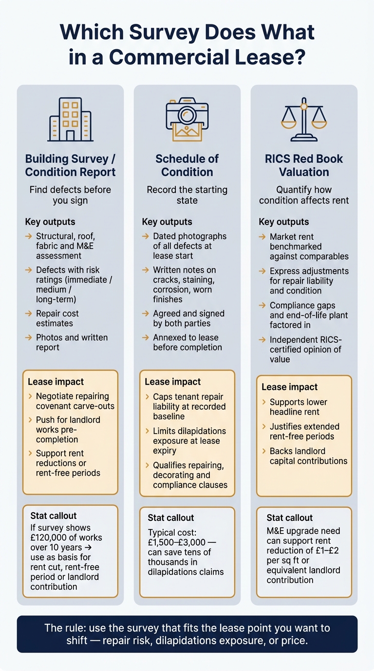 Commercial Lease Survey Types: How Each One Protects Tenants