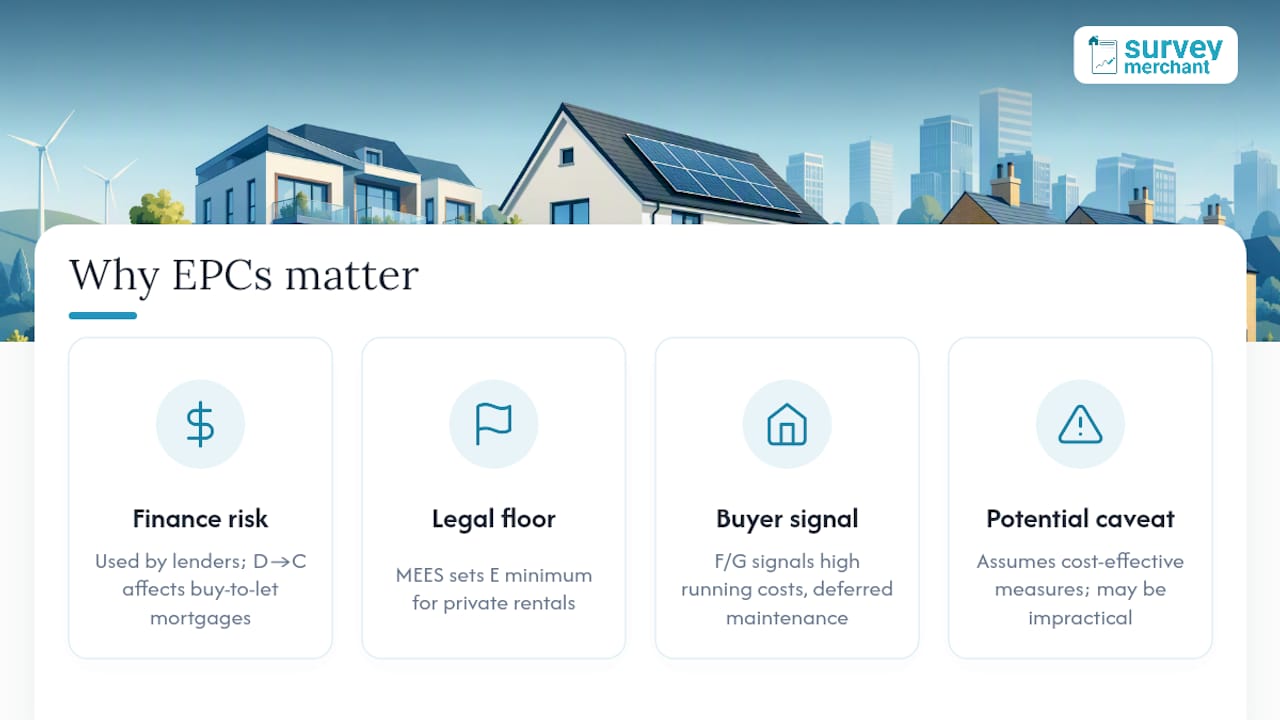 Why EPCs matter more than most buyers realise — overview diagram