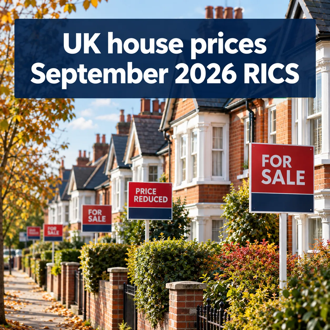 UK House Prices September 2026: RICS Survey and Rightmove Data