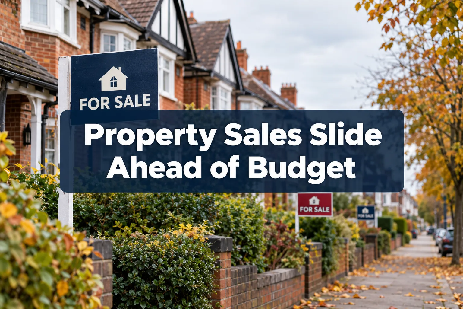 UK Property Transactions Fall August 2026: HMRC Data Hands Buyers Survey Leverage Ahead of the Budget