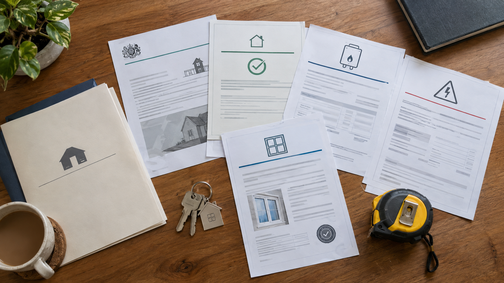 Documents to gather before completing a TA6 form: certificates, guarantees and planning paperwork